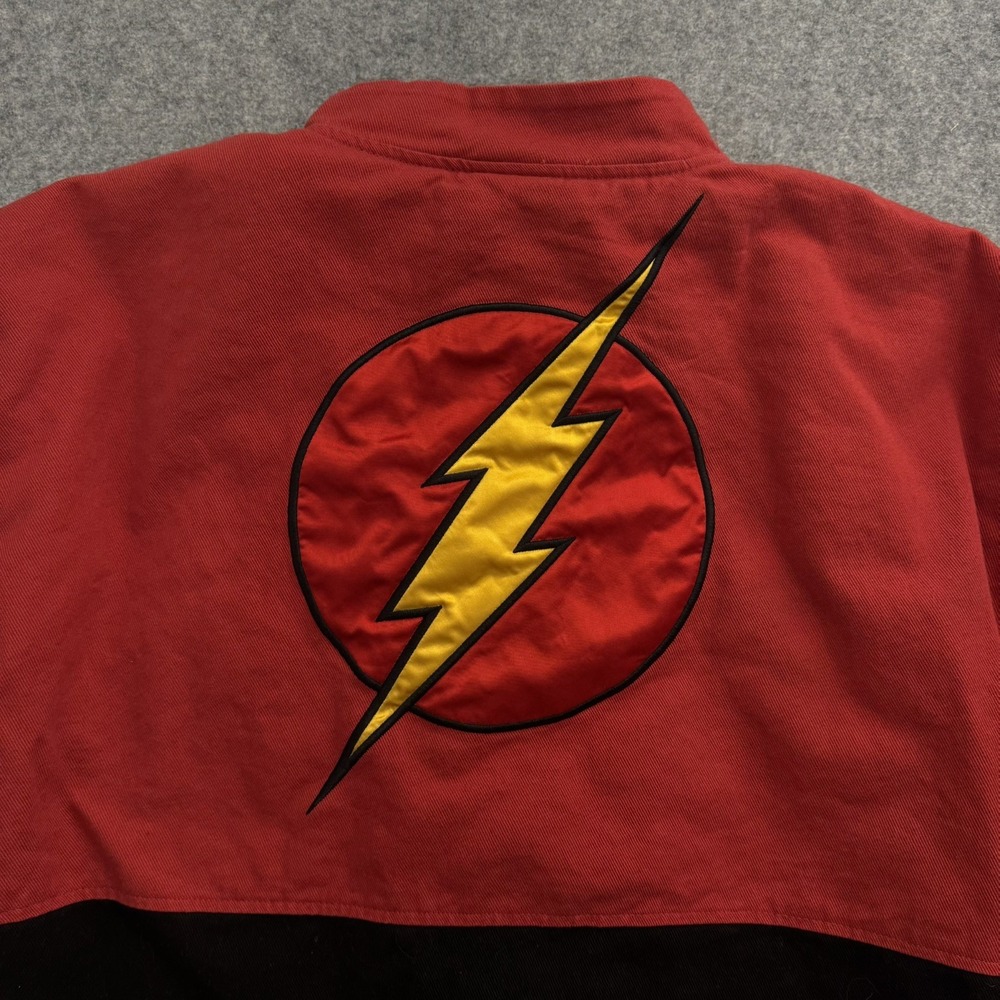 DC Comics The Flash Racing Jacket Sz. Small - Picture 11 of 12